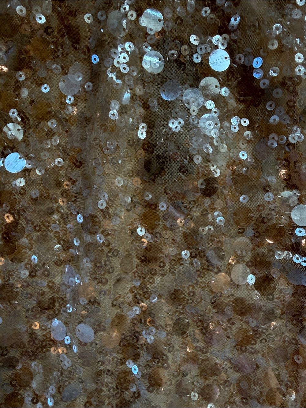 J. Crew Gold Sequin Mini Skirt - Picture 3 of 7